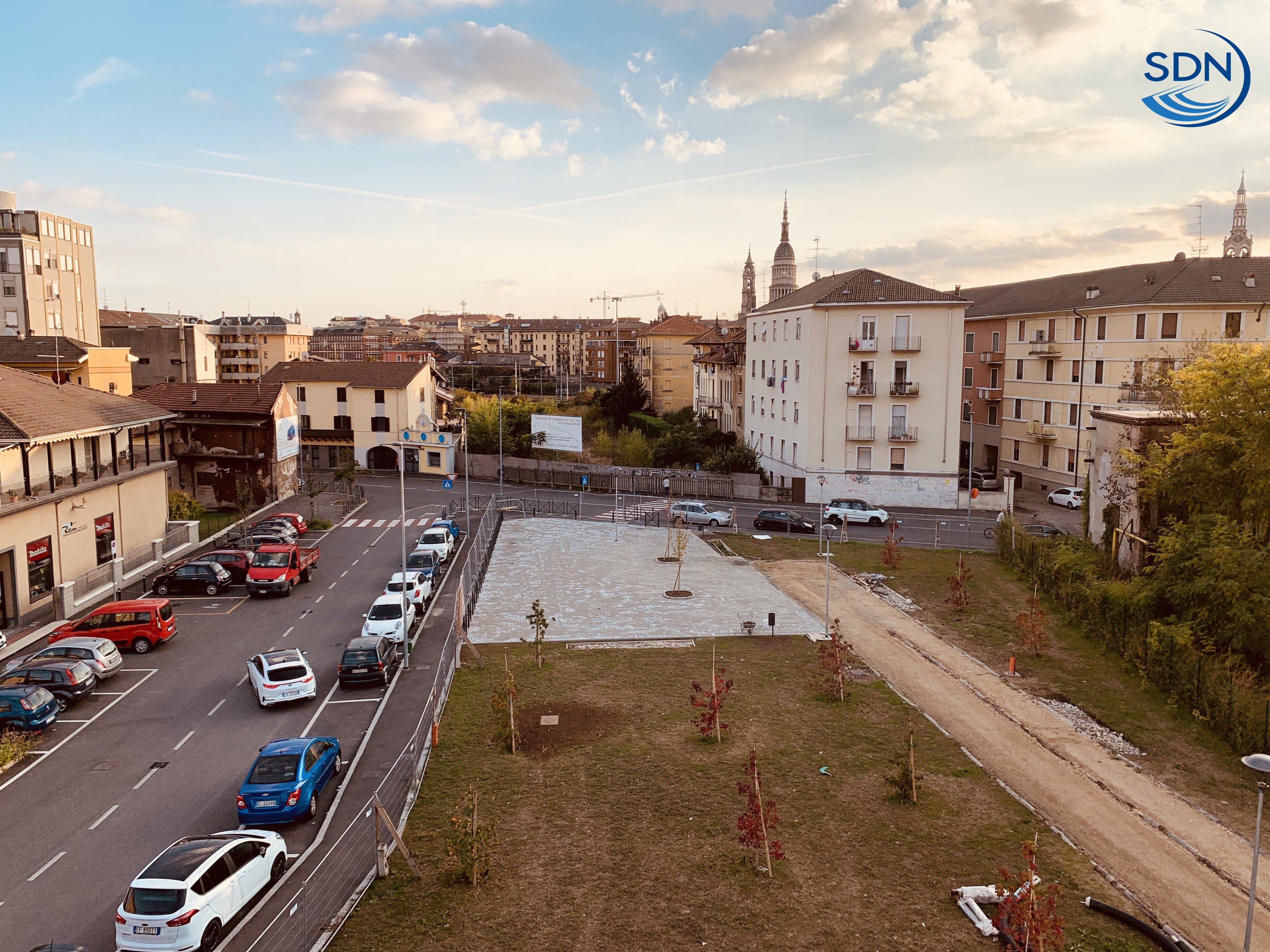 Area ex Ferrovie Nord di Novara, nuova palazzina da quattro piani con 11 alloggi, area verde e ciclopedonale