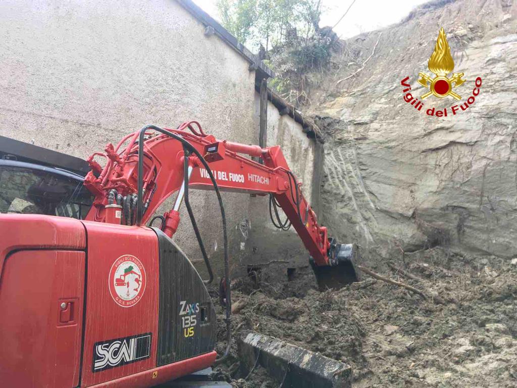 I Vigili del fuoco di Novara alle operazioni di soccorso per l’emergenza maltempo nell’Alessandrino