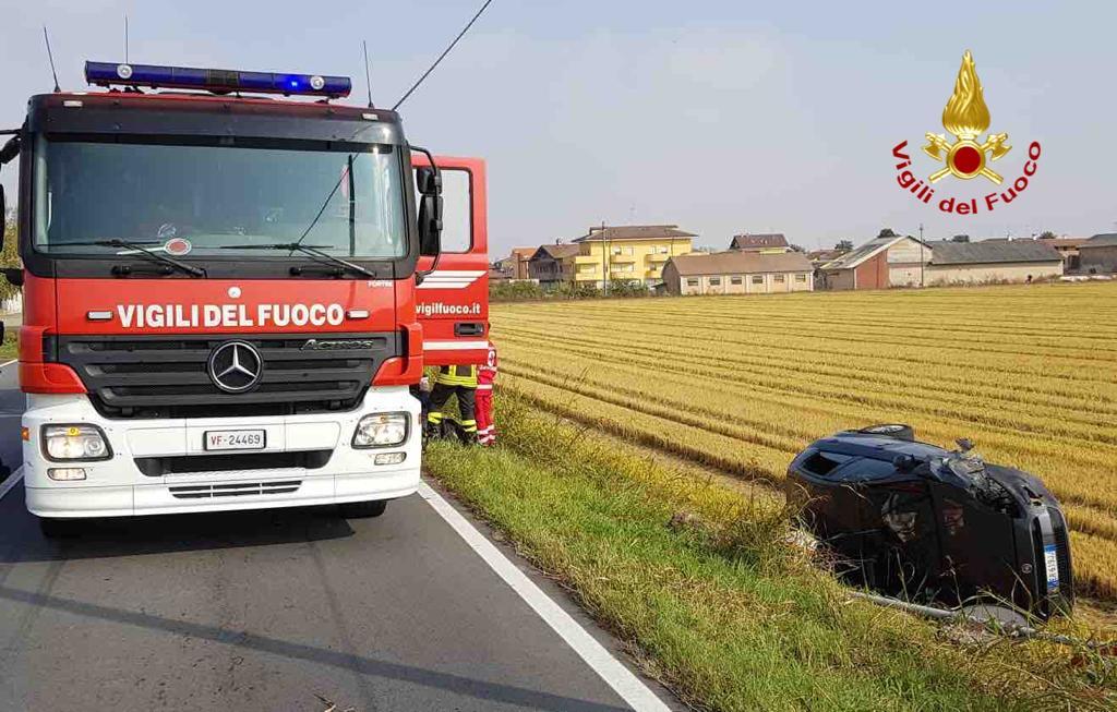 Incidente a Cameriano, tre feriti
