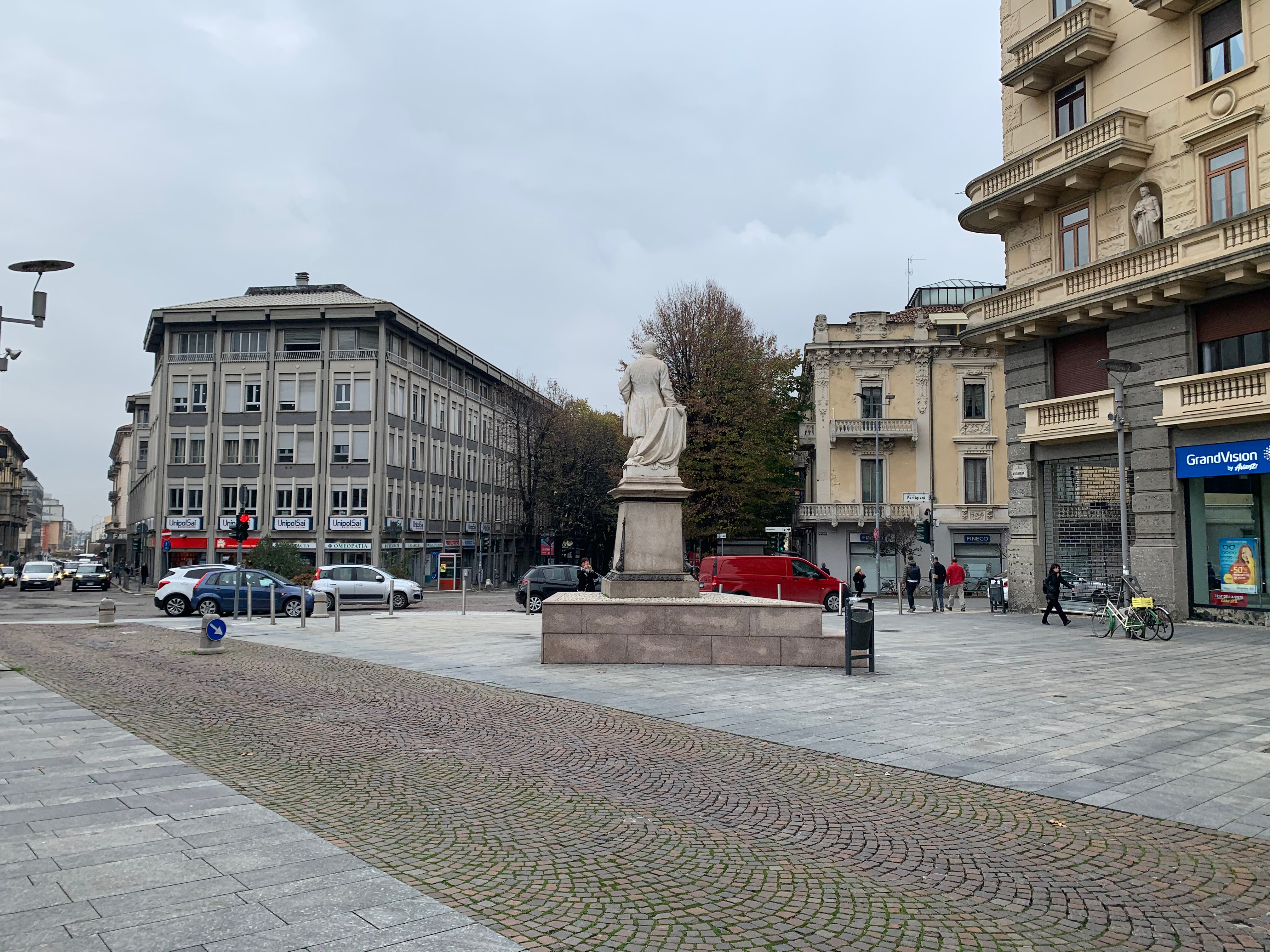 Nuovo arredo urbano in centro a Novara: progetto da 700mila euro