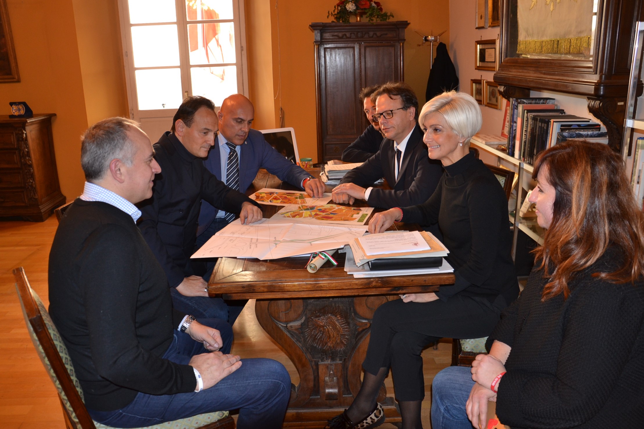 Borgomanero – il Sindaco Bossi incontra il Presidente della Regione Cirio