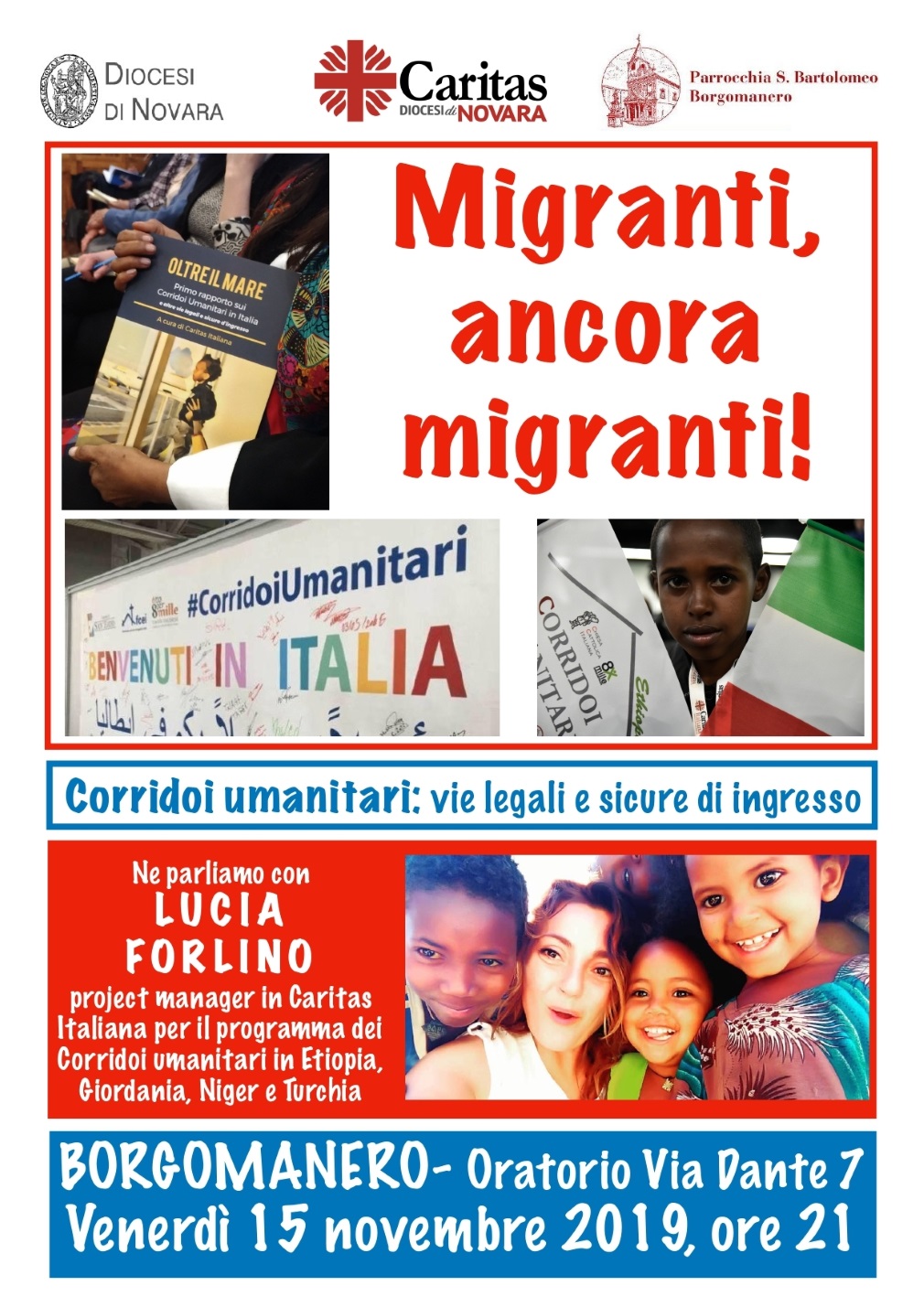 Borgomanero — Incontro: Migranti, ancora migranti!