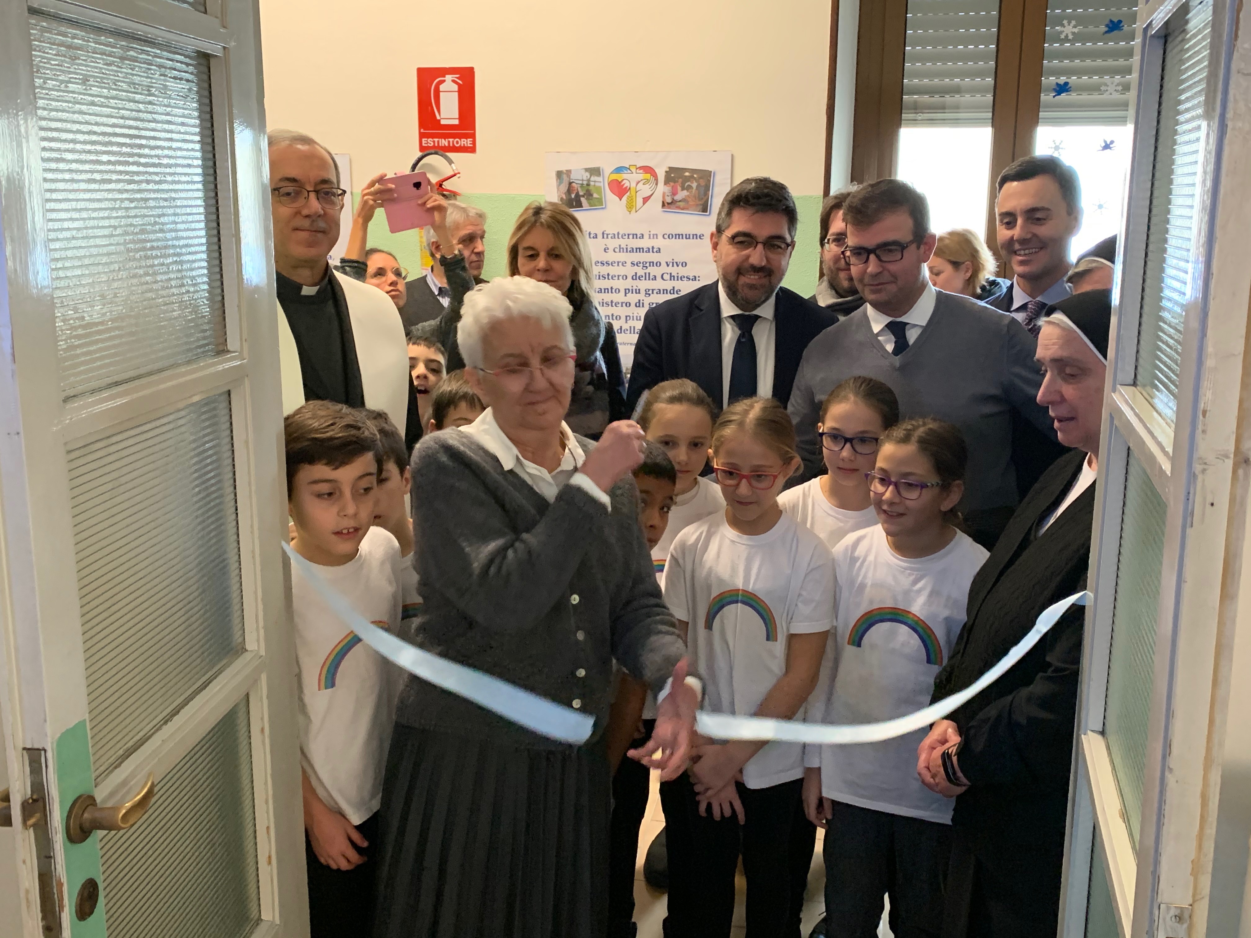 Istituto Sacro Cuore di Novara, inaugurata la nuova sala multimediale