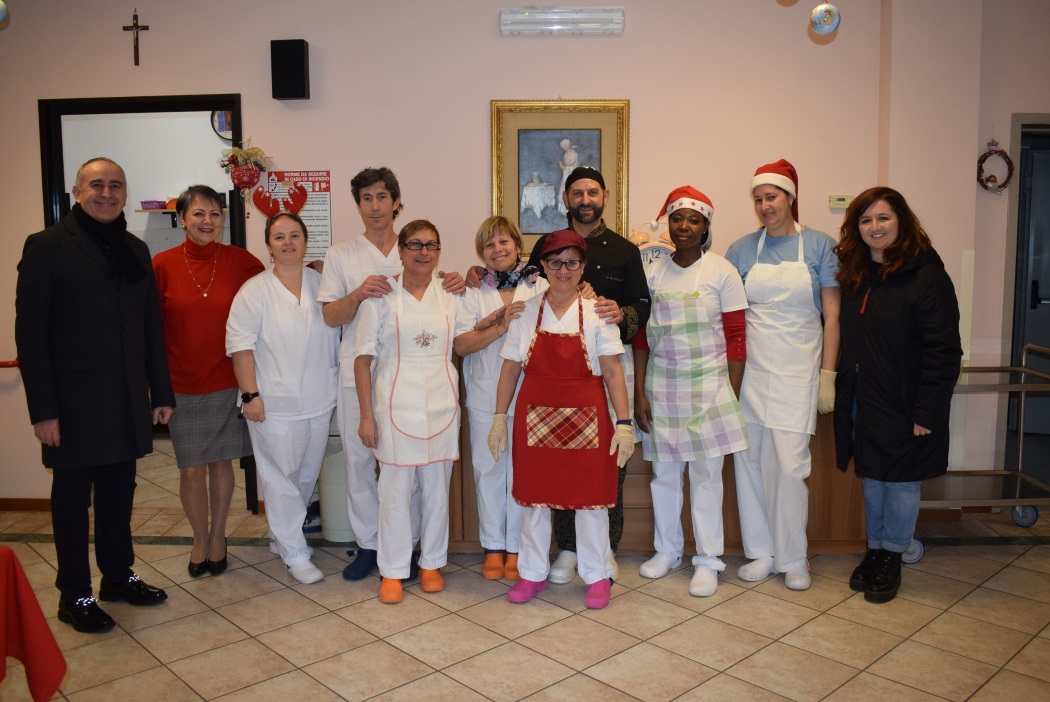 Borgomanero – La Comunità di Sant’Egidio nelle case di riposo il giorno di Natale