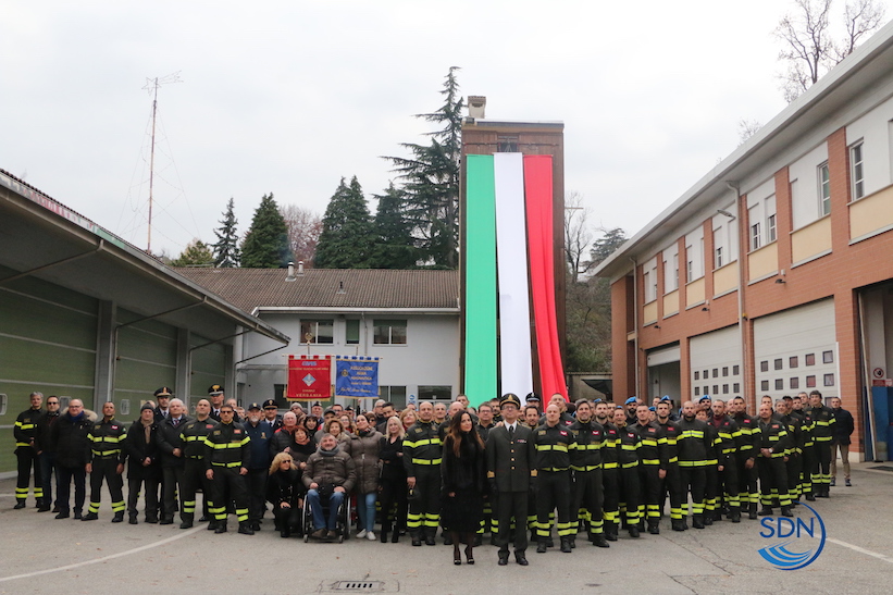 I Vigili del Fuoco di Verbania in festa per Santa Barbara (fotogallery)
