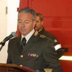 il comandante dei vigili del fuoco Felice Iracà