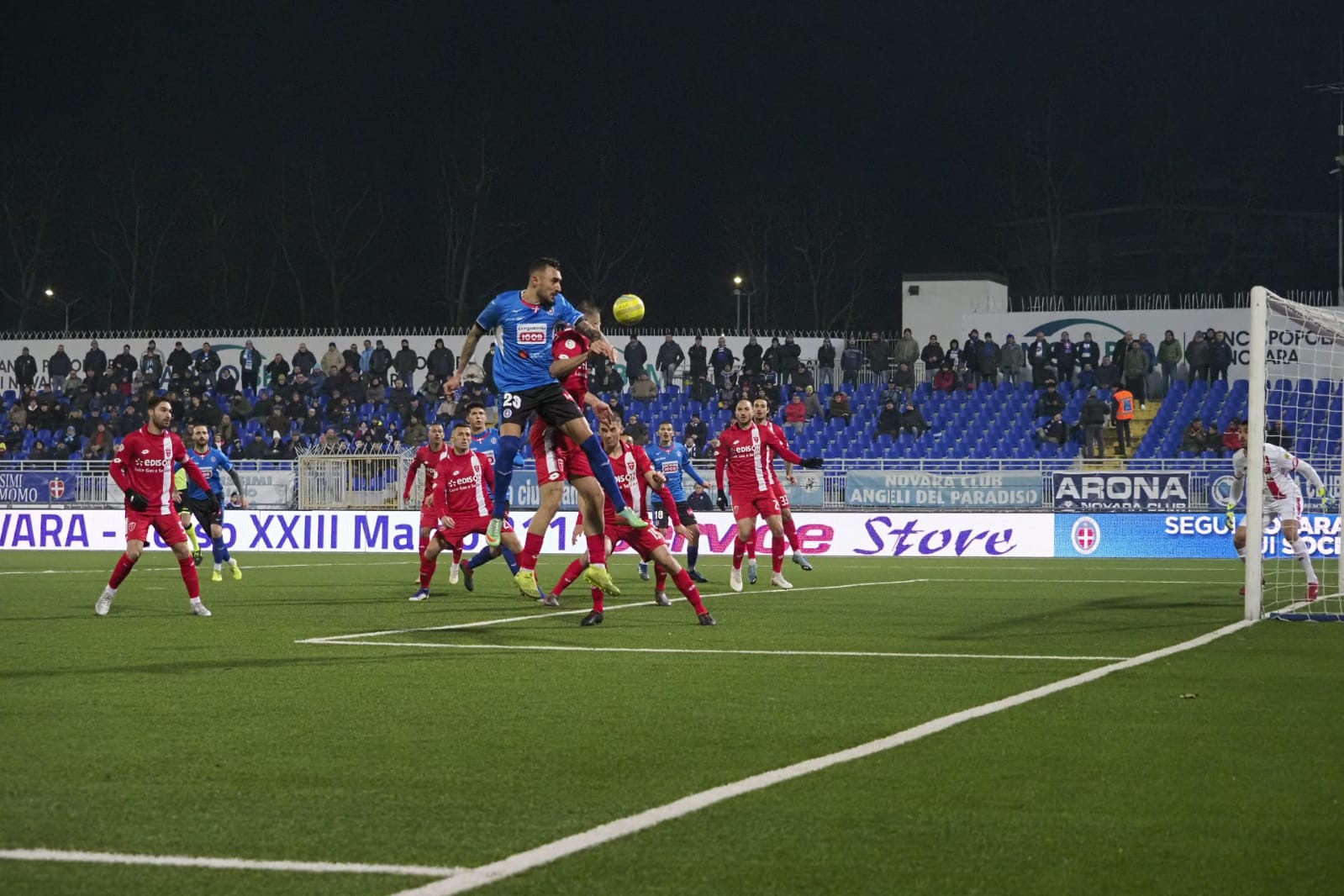 Novara sconfitto 3 a 0 con il Monza. Un risultato che non rispecchia la partita