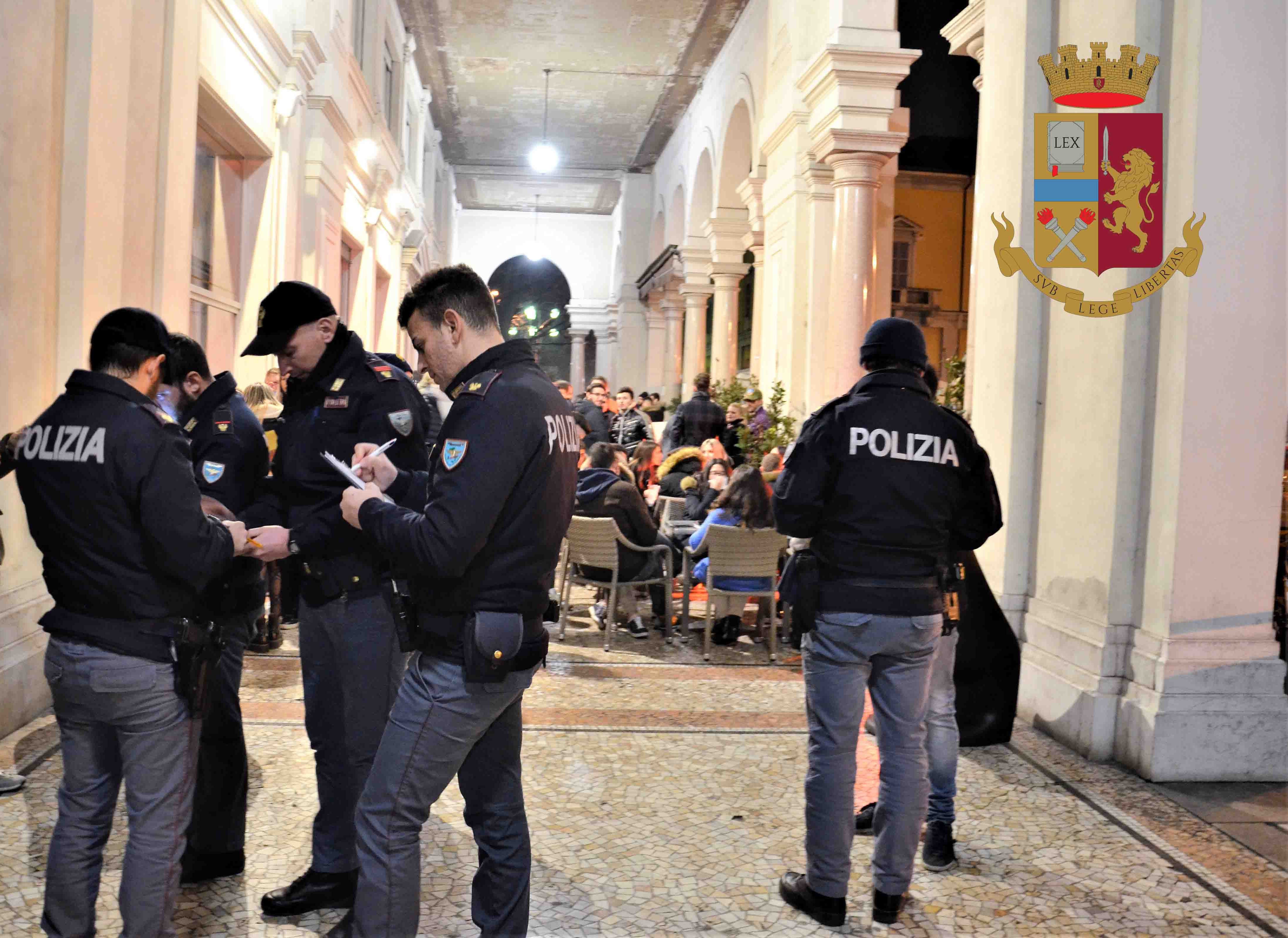 Novara: ampio controllo del territorio venerdì sera da parte della Polizia