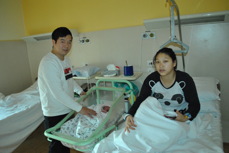 Si chiama Emily la prima nata all’ospedale di Borgomanero