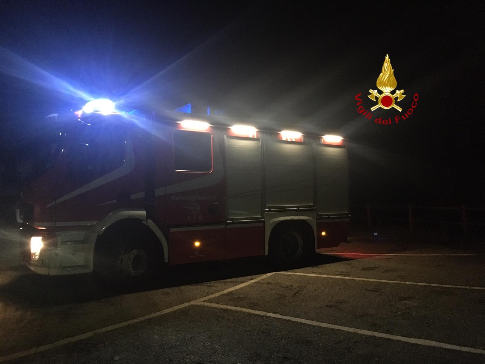 Due dispersi sulle alture di Ara: intervento dei Vigili del fuoco di Varallo Sesia