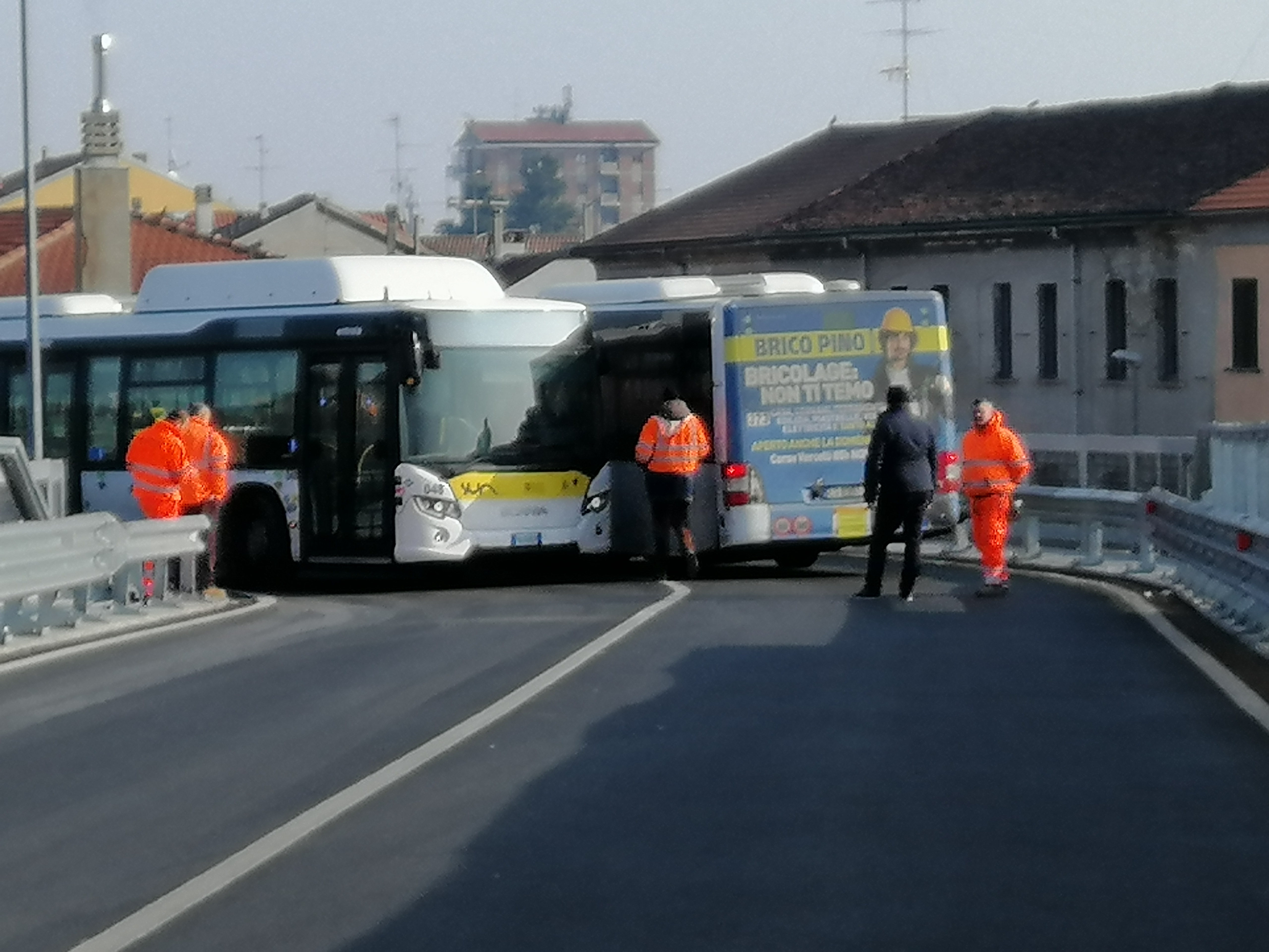Questione guardrail del cavalcavia Porta Milano: prove ultimate