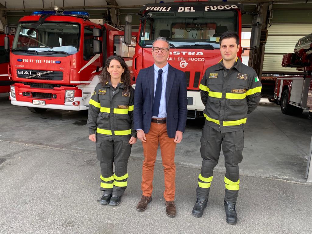 Due nuovi funzionari al Comando provinciale dei Vigili del fuoco del Vco