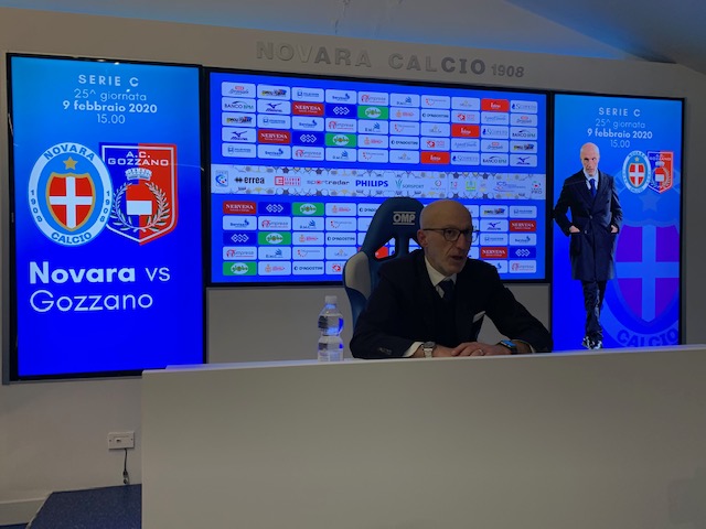 Novara calcio, netta vittoria per 4 a 1 con il Gozzano. Mister Banchieri: “Grande soddisfazione”