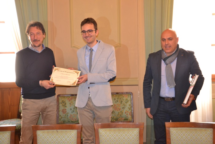 Borgomanero – Premiato Marco Manzetti per un saggio di etica ricordando l’avvocato Giorgio Ambrosoli.