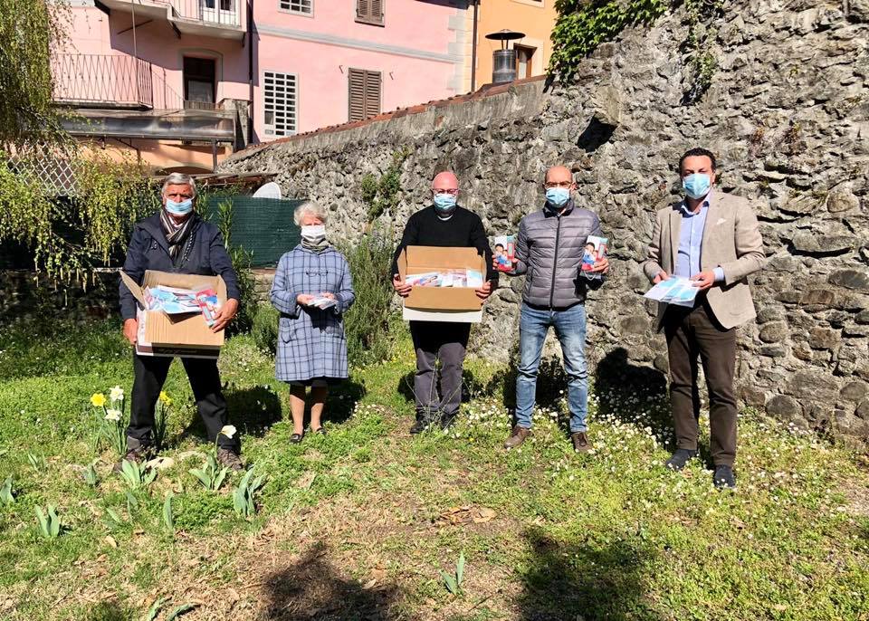 Mascherine dalla Cina per Varallo, Orta San Giulio e Verrès