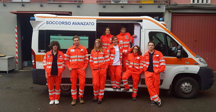 Dispositivi di protezione a Volontari Cusio e Sre Grignasco grazie a Fcn