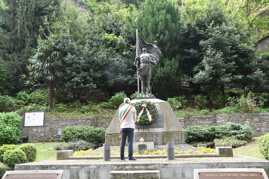 A Cannobio la cerimonia per il 25 Aprile e i ricordi del professor Ettore Brissa