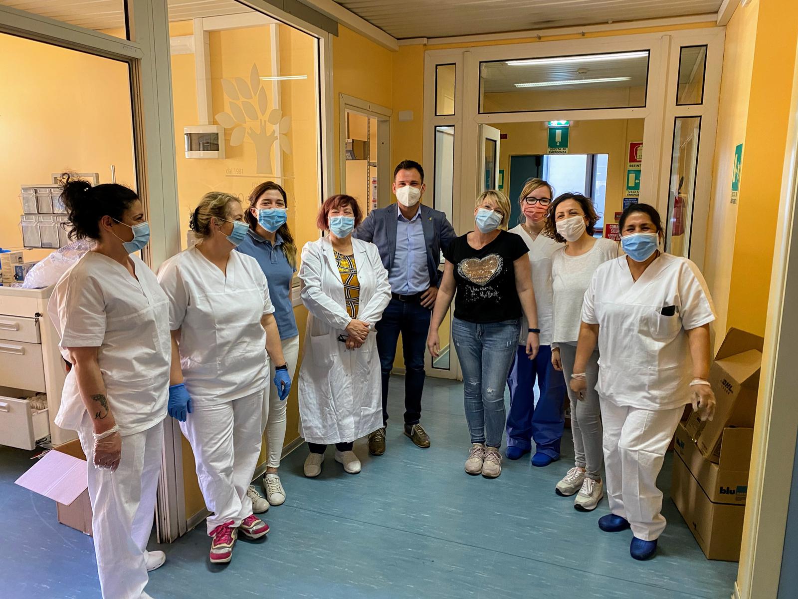 Gattinara, l’ospedale riattivato per accogliere i pazienti Covid