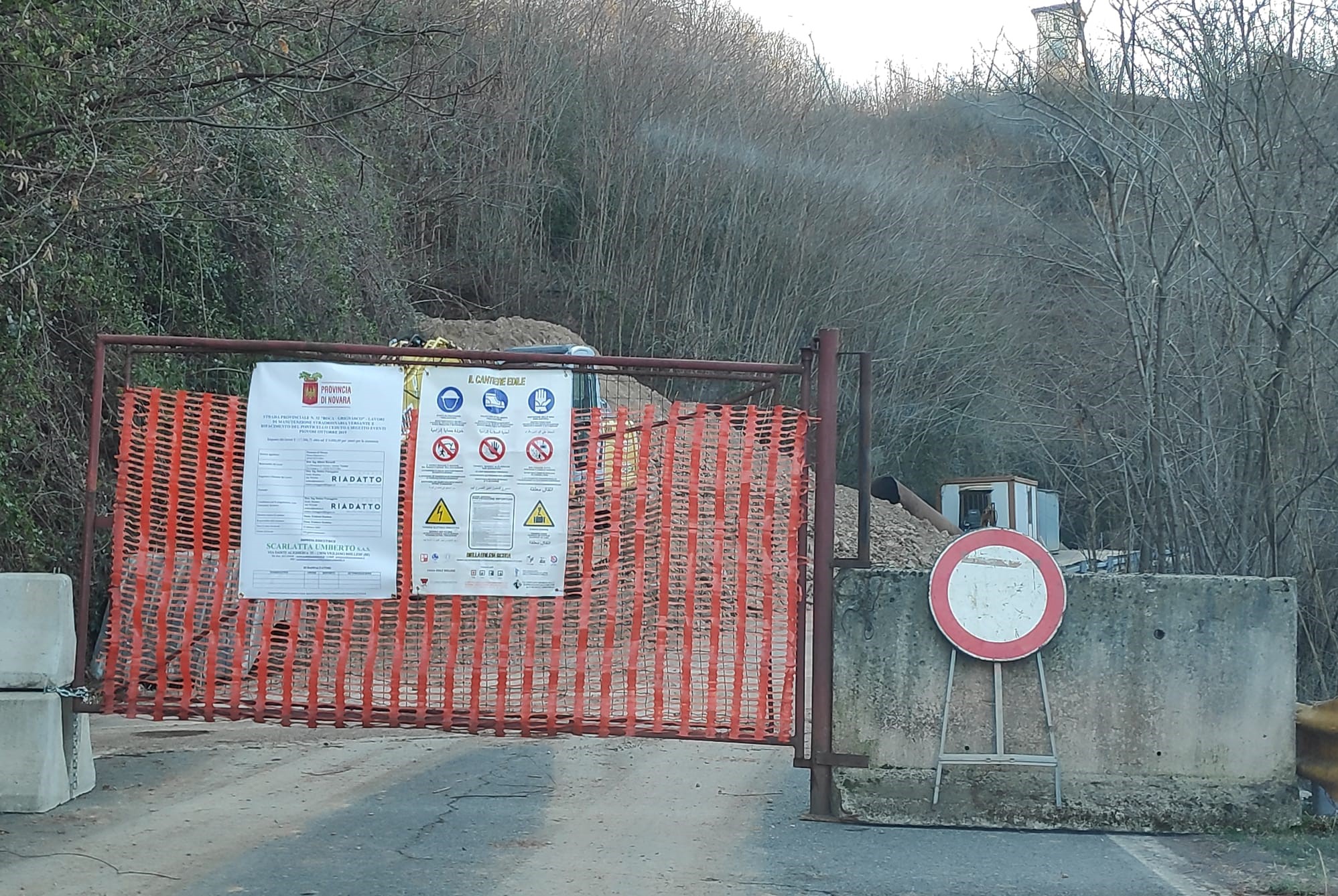 Provincia Novara, sbloccati 1,37 mln € per manutenzioni strade entro l’estate