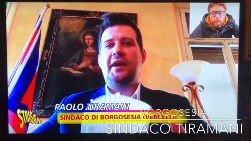 “Caro mascherine”: la denuncia di Paolo Tiramani su Striscia la notizia