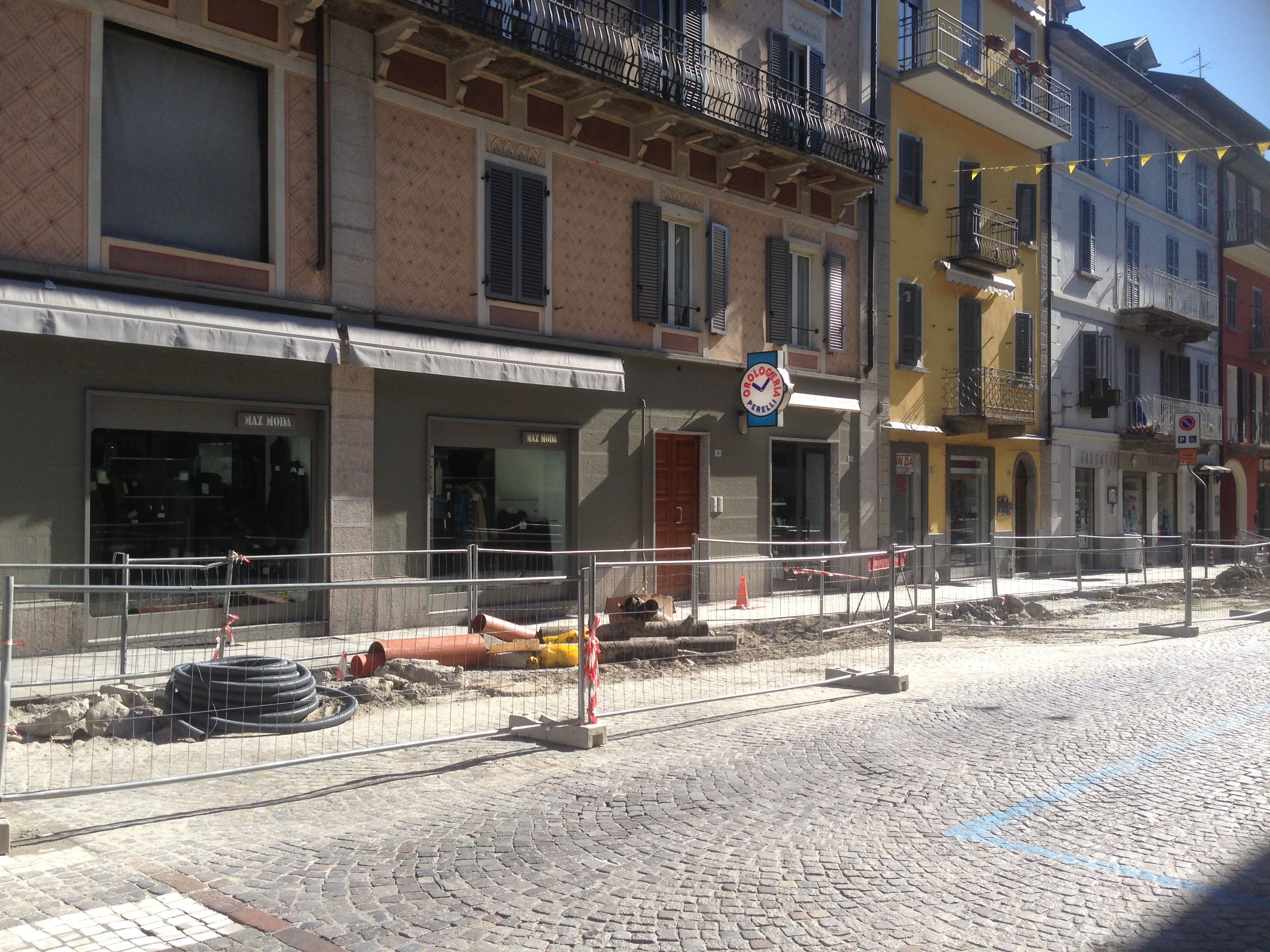 Domo, riprendono i lavori in via Galletti
