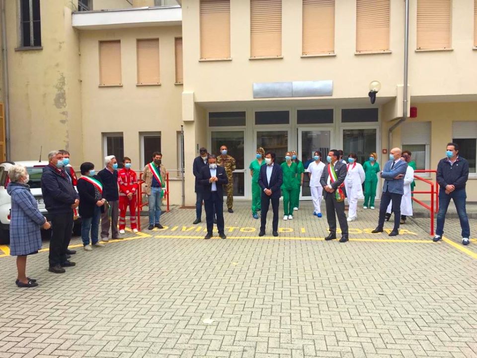 Il convalescenziario varallese inaugurato il giorno del compleanno di Buonanno. Botta: i posti letto rimarranno disponibili
