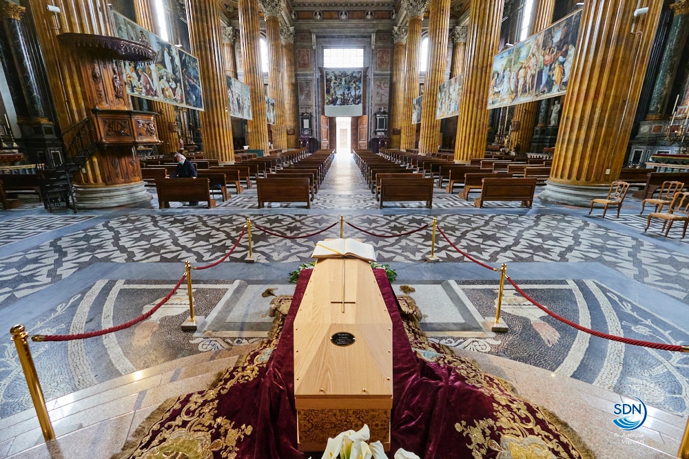 Esequie del cardinal Corti in diretta streaming
