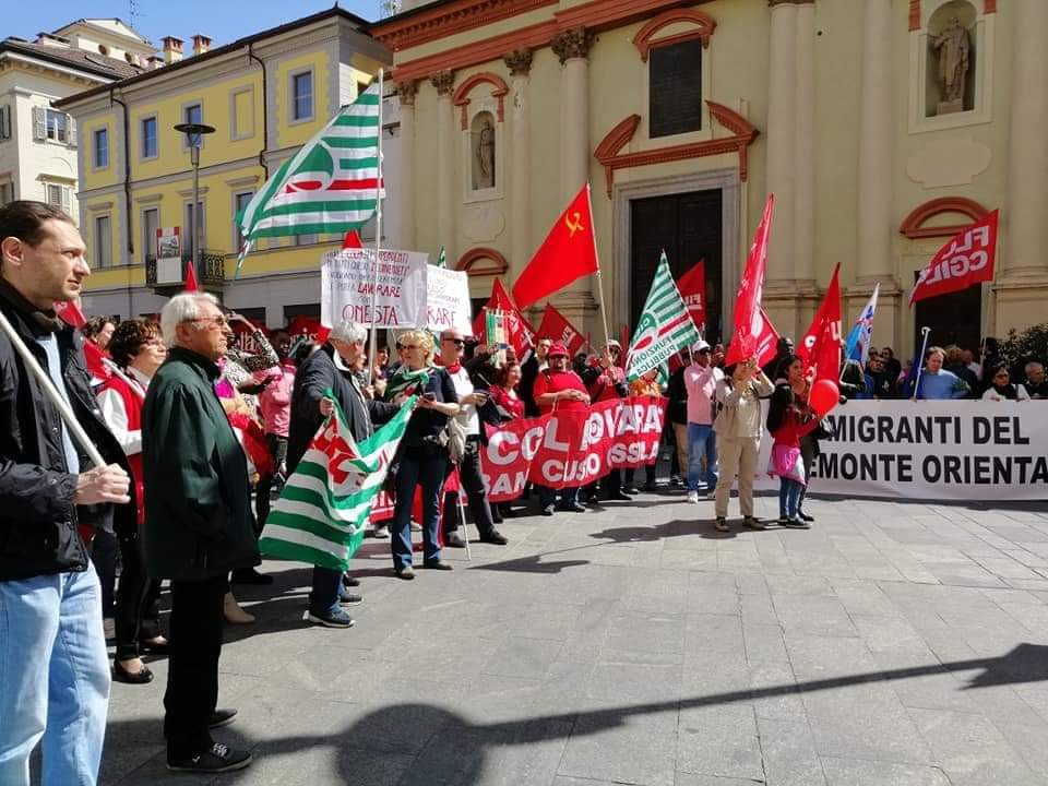 “Ripartire dal lavoro”: Cgil Cisl Uil in piazza il 18 settembre a Novara