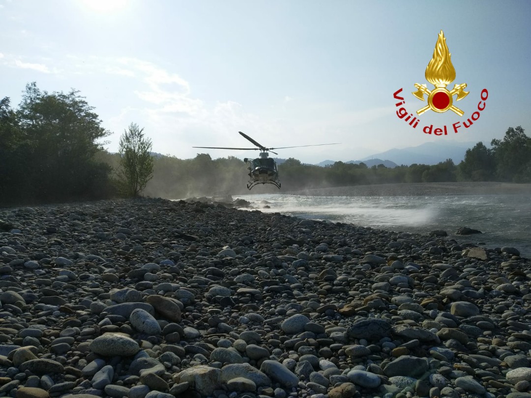 Due giovani salvati dalle acque del Sesia, a Serravalle