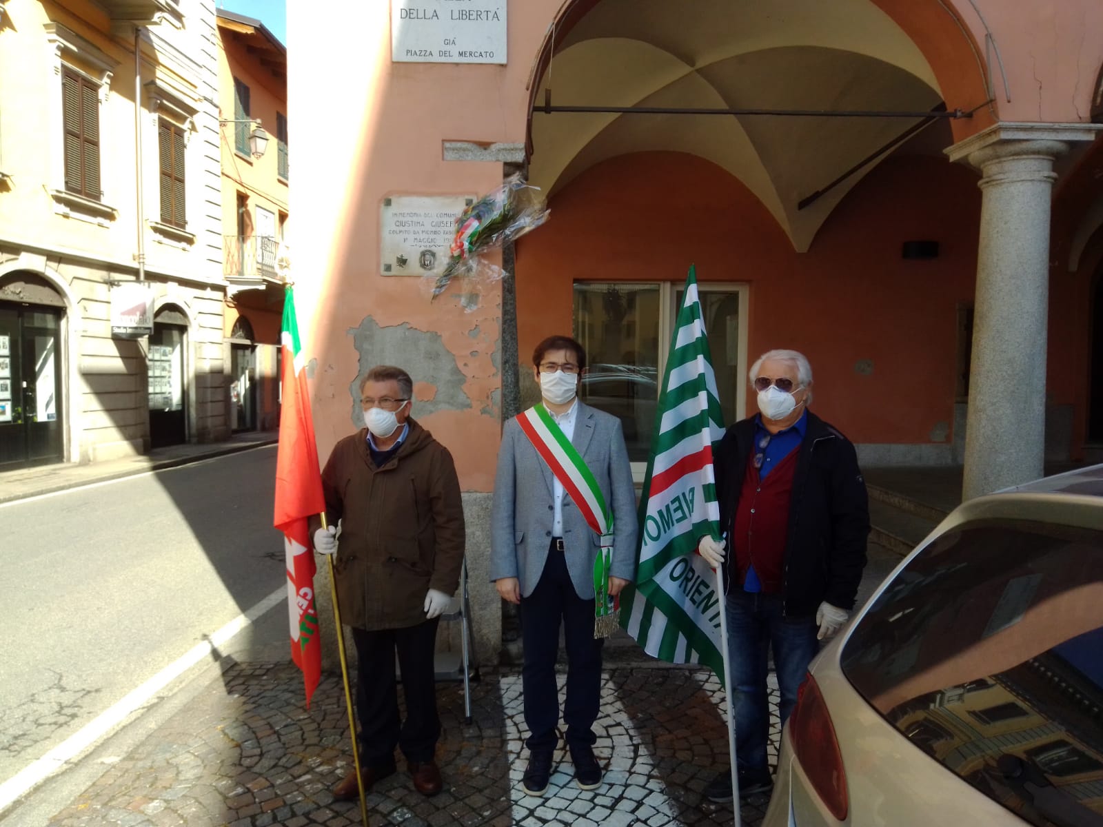 Romagnano Sesia, sindaco e sindacati per la Festa del lavoro