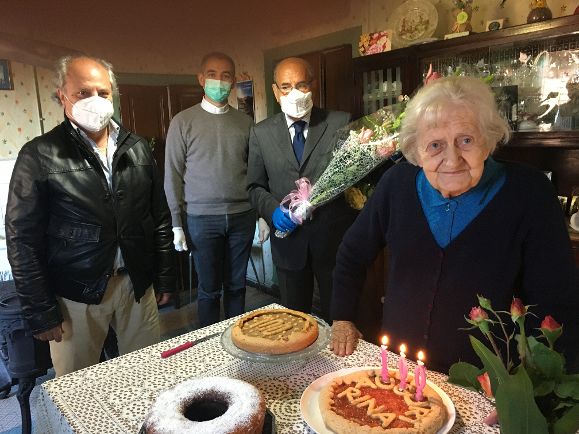 Massino Visconti, i 100 anni di Serafina Manni