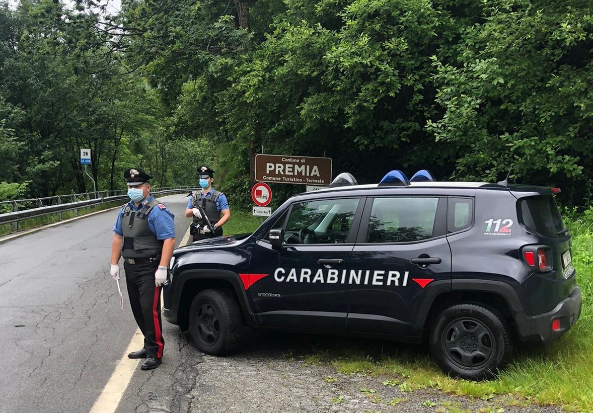 Premia: denunciato dai Carabinieri il ladro delle baite