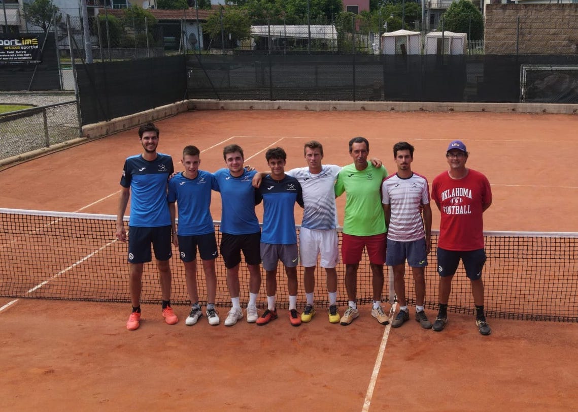 Tennis, in Serie C il Verbania vince contro Torino