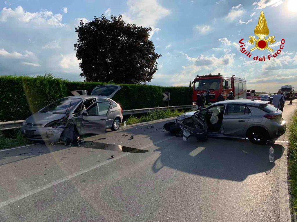 Incidente a Cameriano: tre feriti