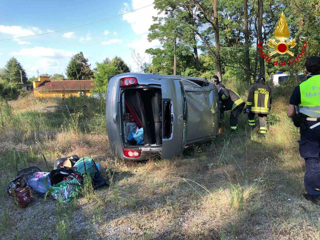 Incidente a Galliate, 4 feriti