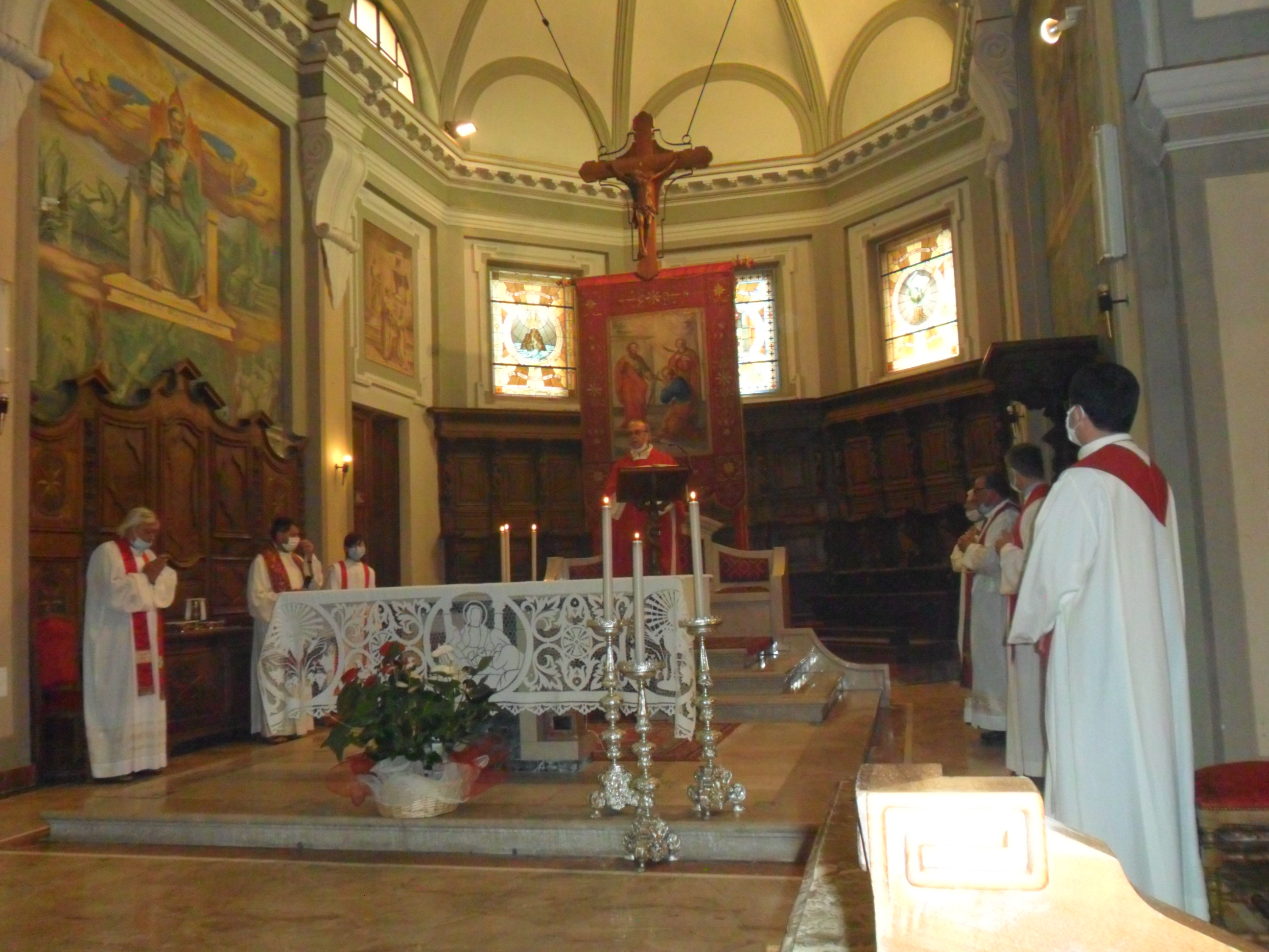 Santi Pietro e Paolo celebrati assieme ai sacerdoti ed ex parroci invoriesi