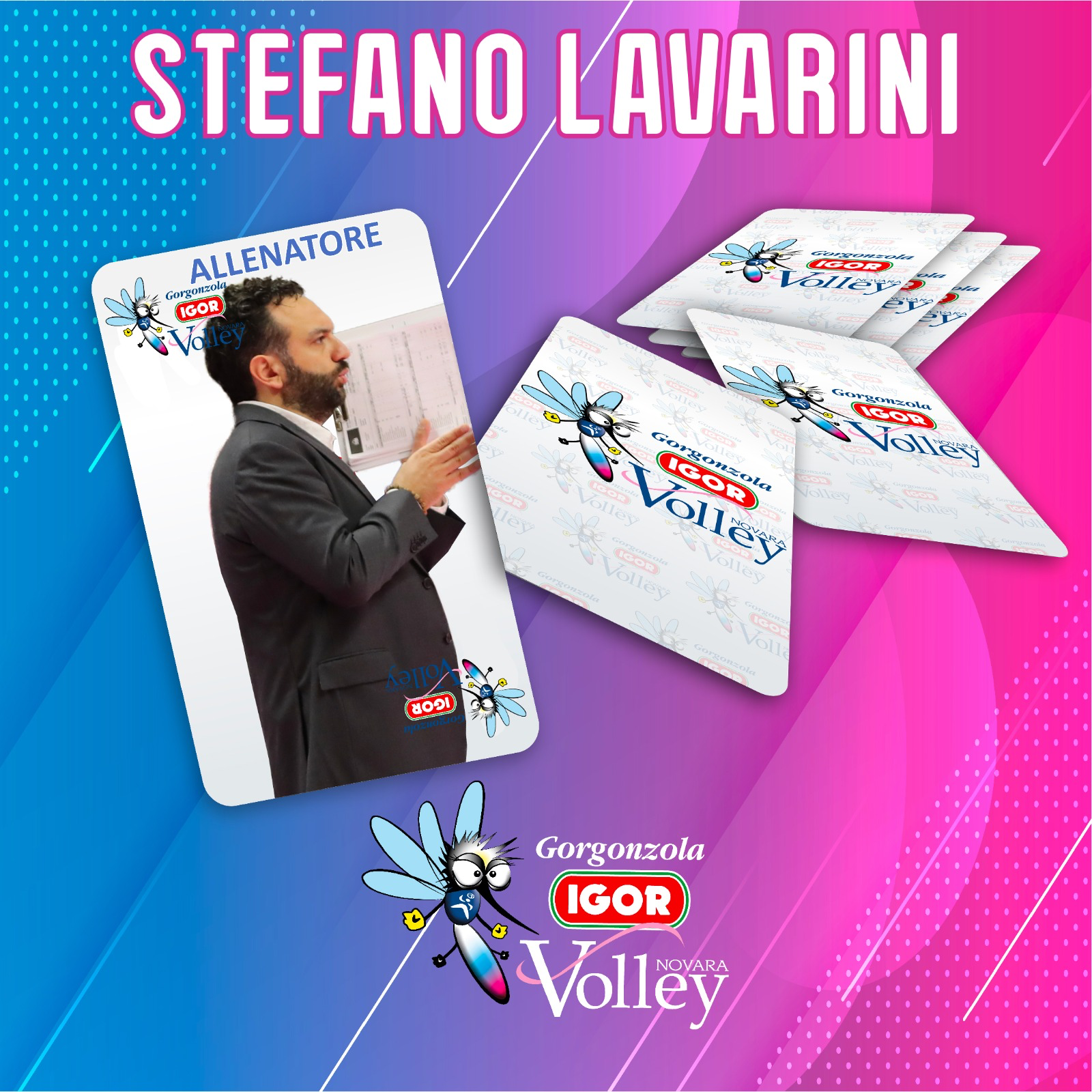 Igor Volley Novara, ufficiale: il nuovo tecnico è Stefano Lavarini