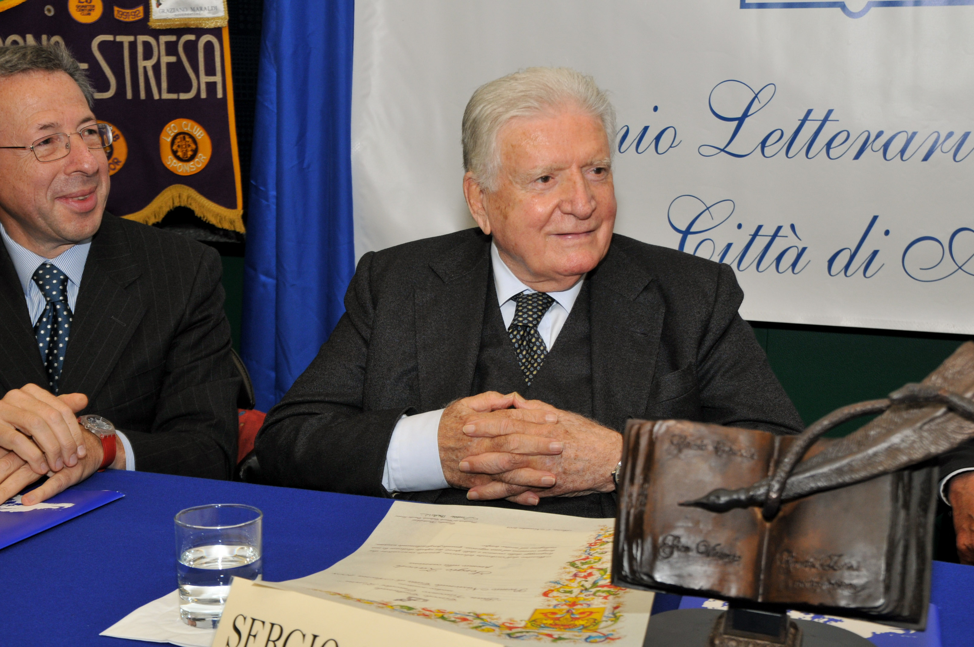 Sergio Zavoli nel 2008 ad Arona: una lezione di giornalismo ed umanità