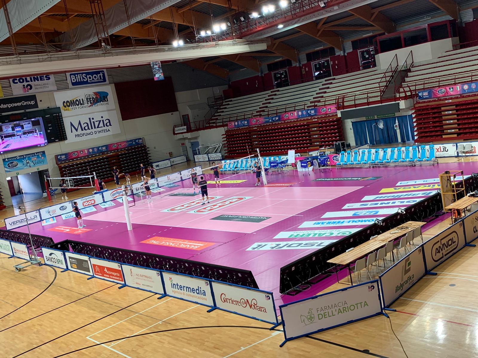 Igor Volley Novara: si parte il 27 settembre con Bergamo