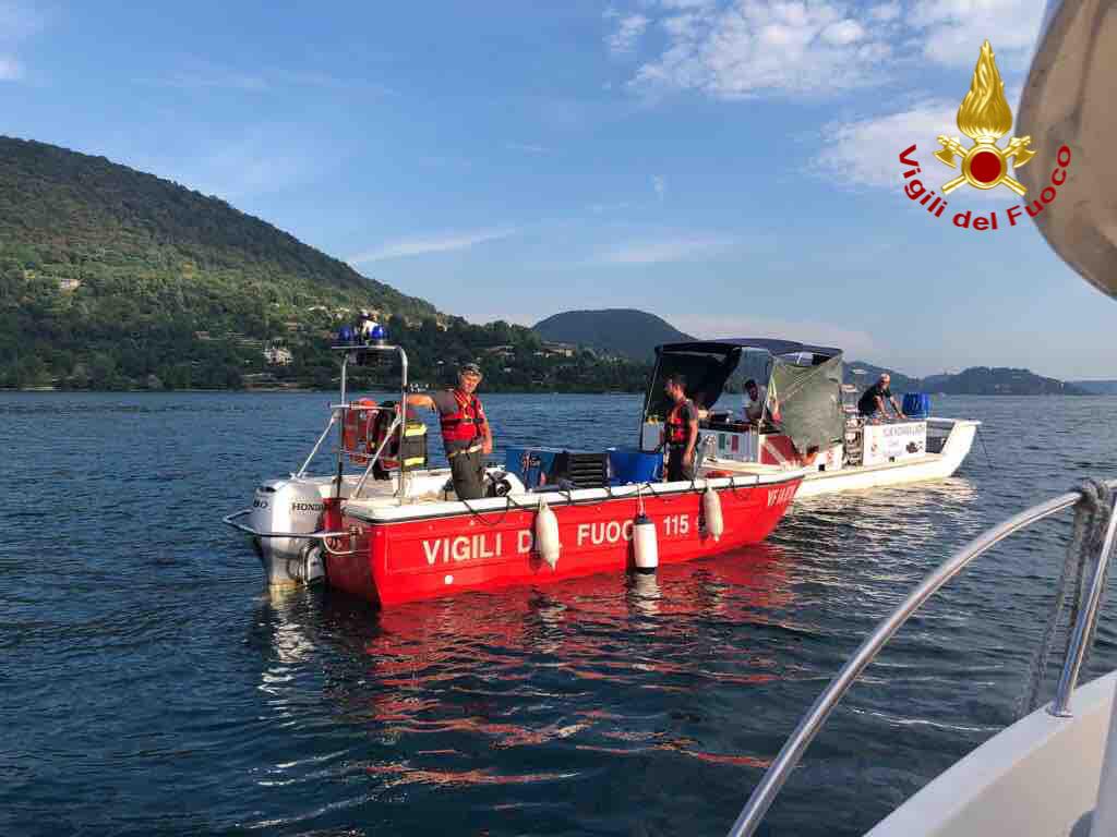 Uomo scomparso nel lago d’Orta, continuano le ricerche
