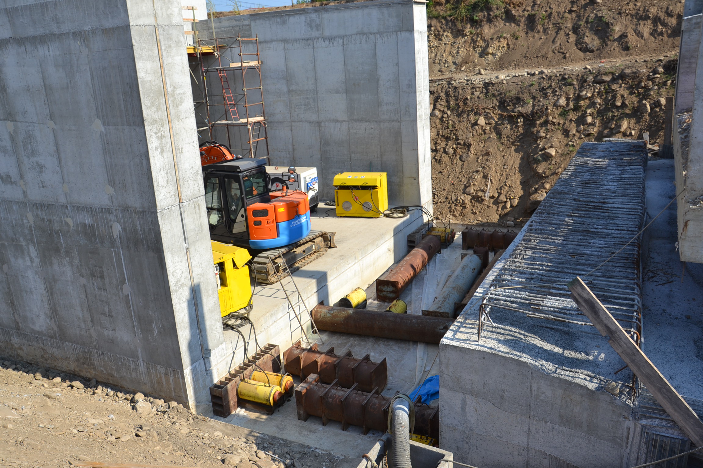 Realizzazione dei sottopassi ferroviari a Borgomanero