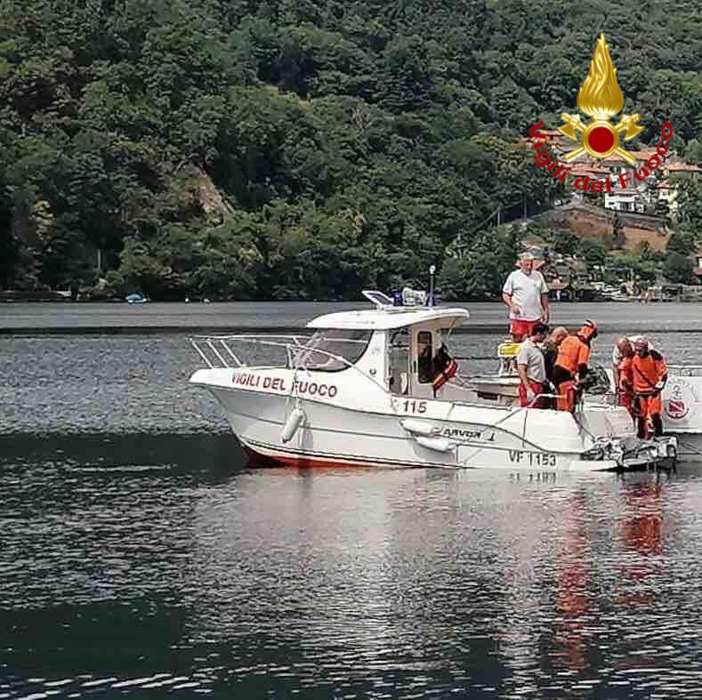 Recuperato dalle acque del lago d’Orta il corpo dell’uomo scomparso lunedì