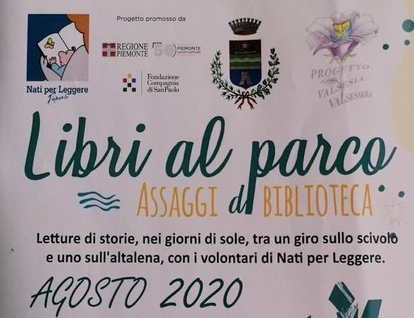 A Grignasco “Libri al parco, assaggi di biblioteca”
