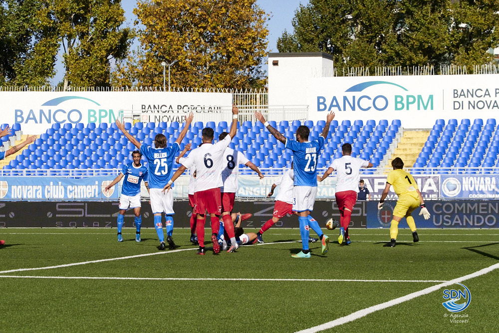 Il Novara supera 3 a 1 il Gelbison: ora il Cittadella (photogallery)