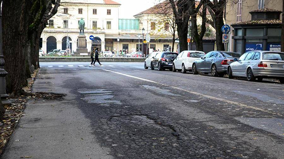 Lavori di sistemazione in corso Garibaldi e piazza Cavour al via lunedì 14 settembre