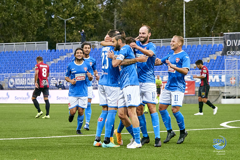 Un bel Novara vince 3 a 0 con la Lucchese (photogallery)