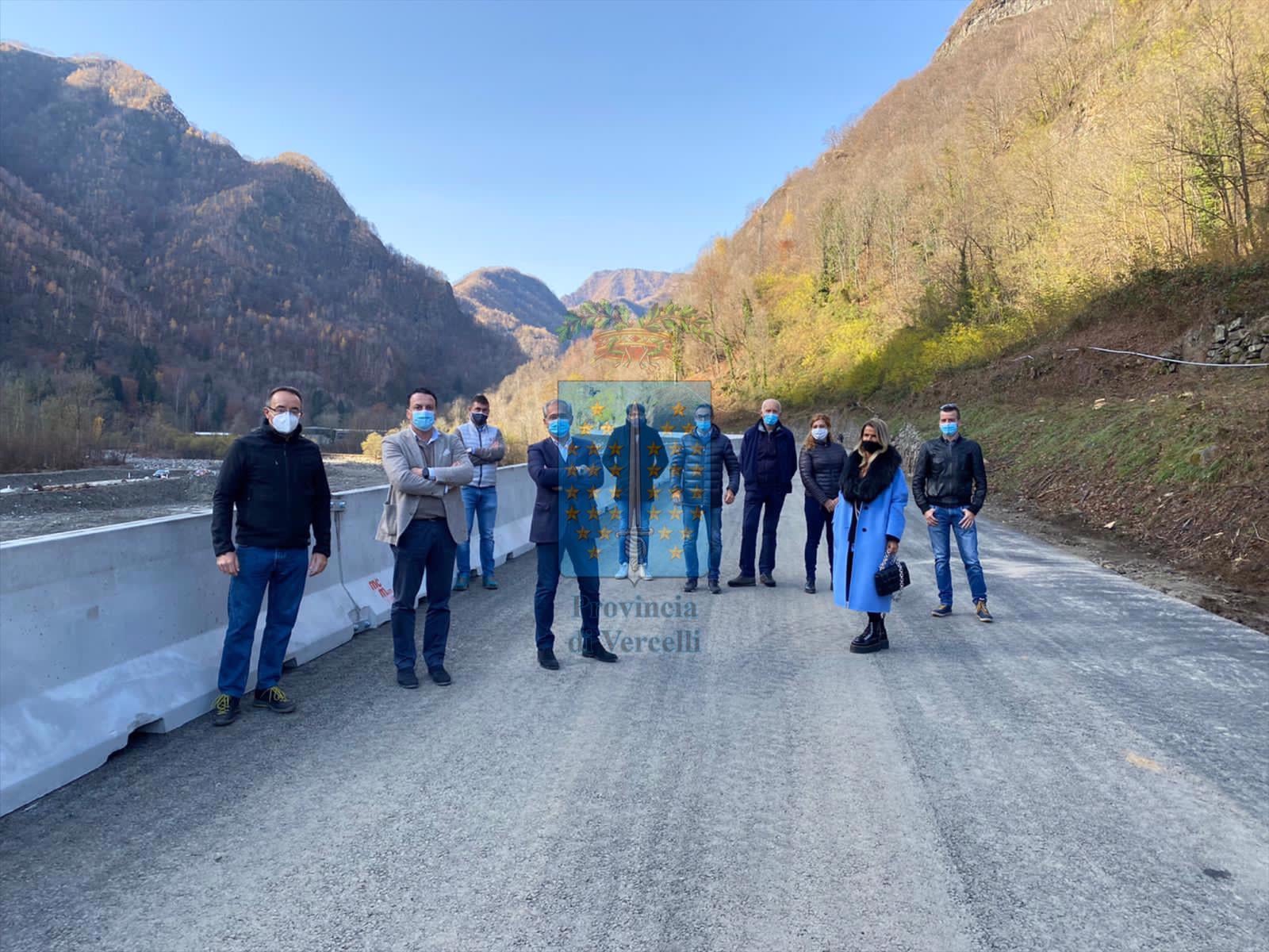 Riaperta al traffico la provinciale della Val Mastallone. Prossimo obbiettivo la Doccio-Crevola