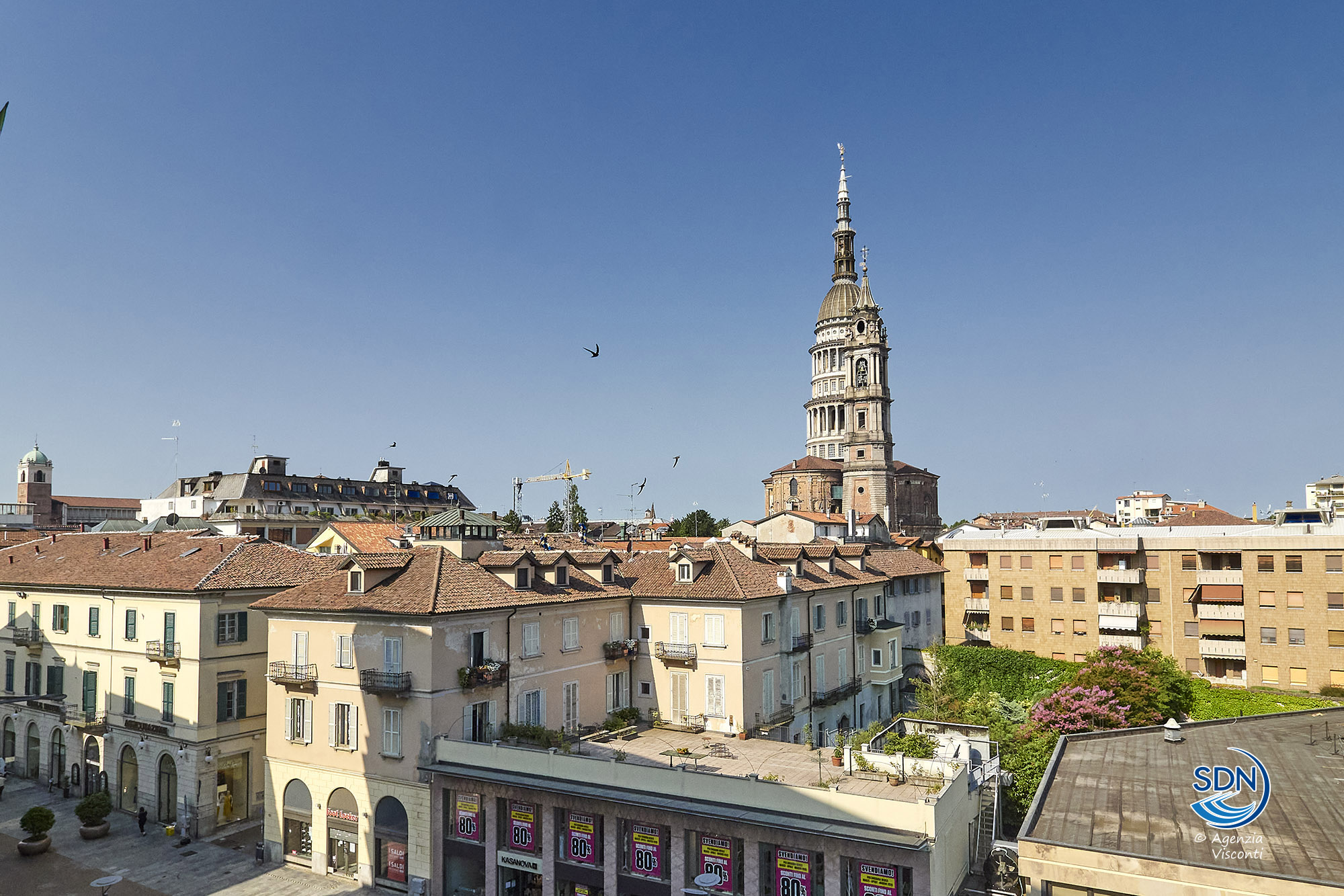 Novara, la Cupola dalla primavera sarà aperta fino a 100 metri