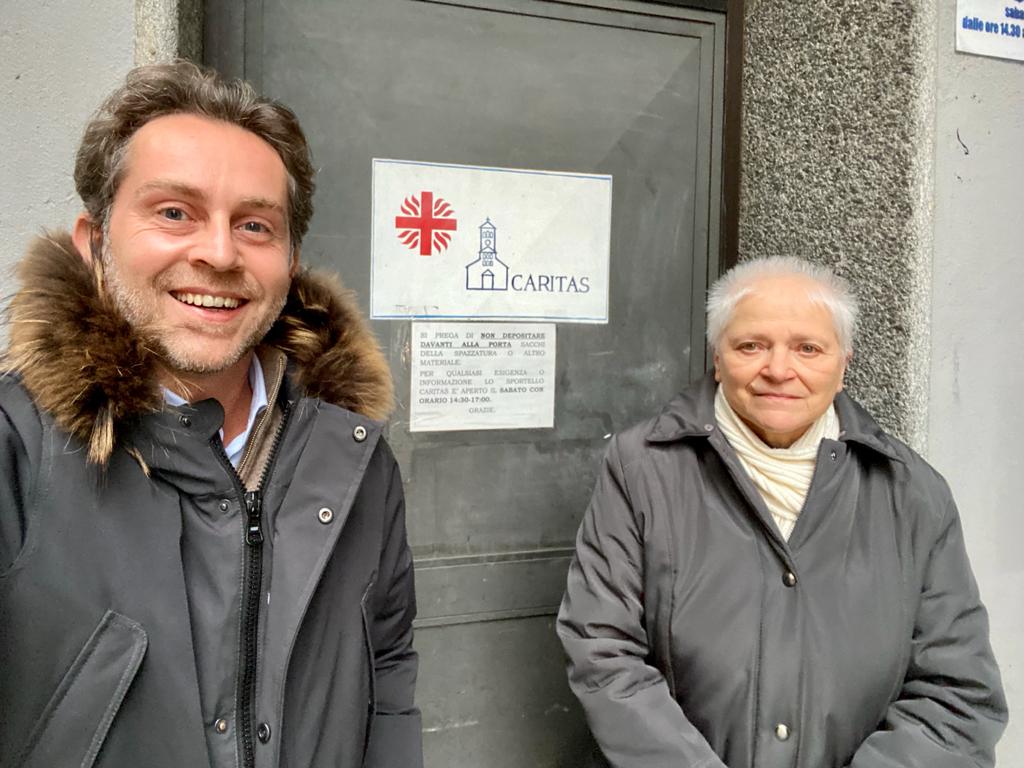 Romagnano Cafè, Caritas e Kenzio Bellotti donano un sorriso ai bimbi