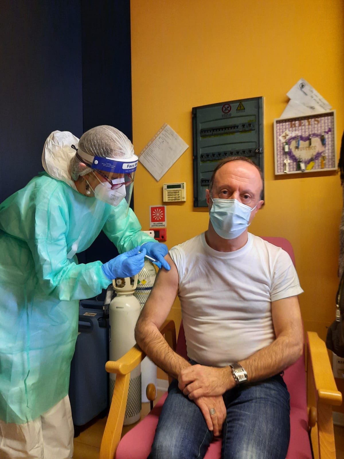Oggi, Vaccinazioni all’Opera Pia Curti di Borgomanero